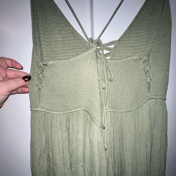 Forever 21 Sage green sleeveless dress 3x - Picture 5 of 8